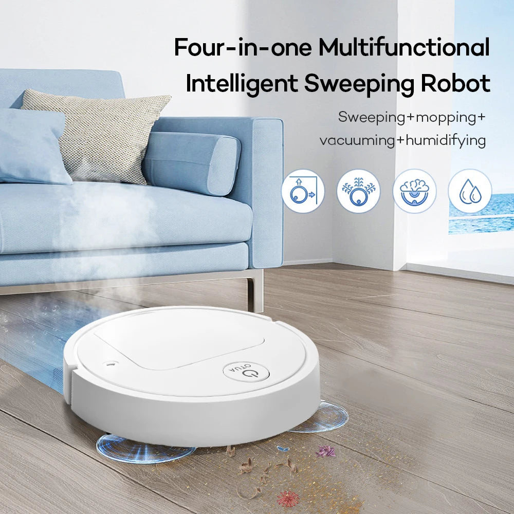 New 5-in-1 sweeping robot mopping and vacuuming strong clean air purification intelligent robot household appliances