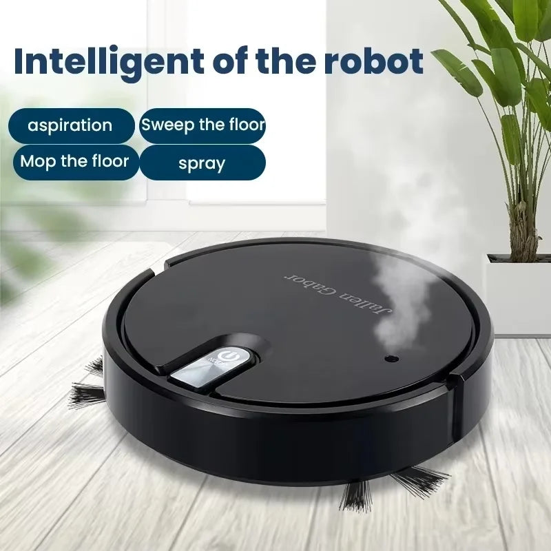 5-in-1 Wireless Smart Robot Vacuum Cleaner Multifunctional Super Quiet Vacuuming Mopping Humidifying For Home Use Home Appliance